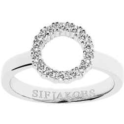 Sif Jakobs Biella Piccolo Ring - Silver/Transparent